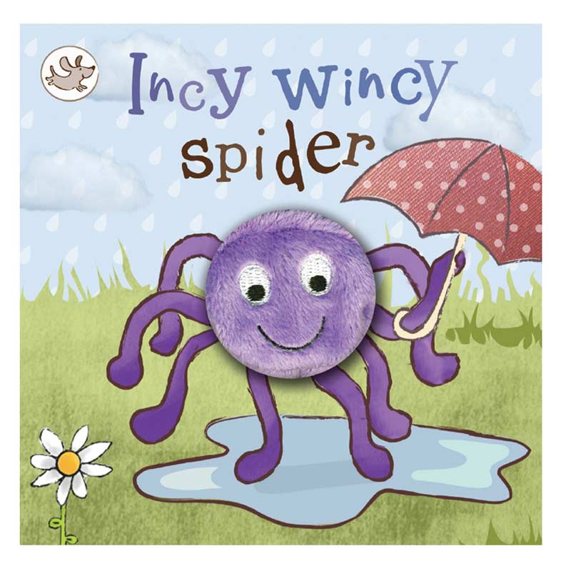 Incy Wincy Spider Finger Puppet Board Book