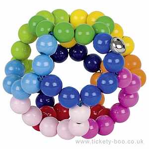 Large Touch Ring Elastic Rainbow Ball by Heimess