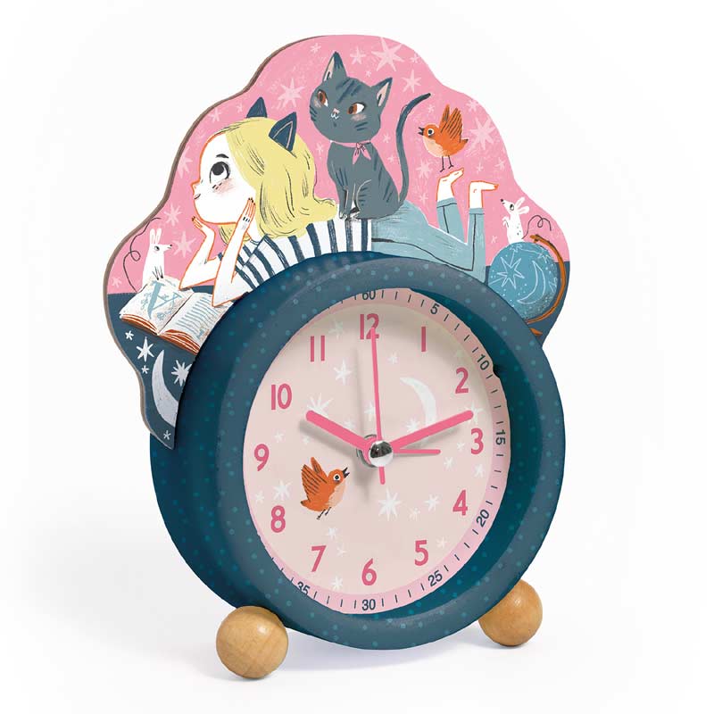 Little Cat Alarm Clock by Djeco