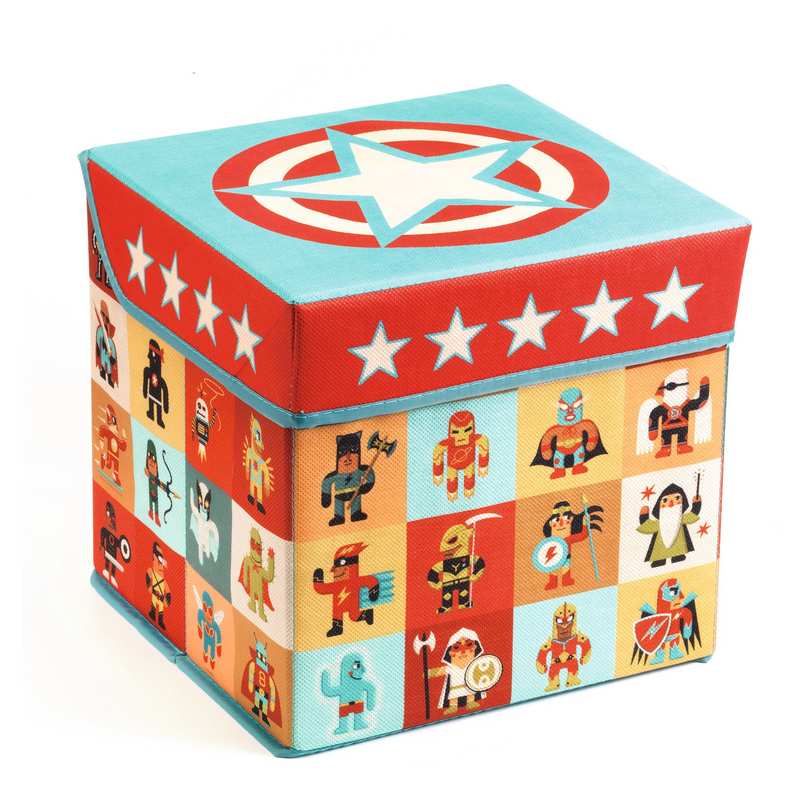 Stars Seat Toy Box by Djeco