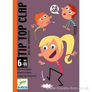 Tip Top Clap Card Game by Djeco