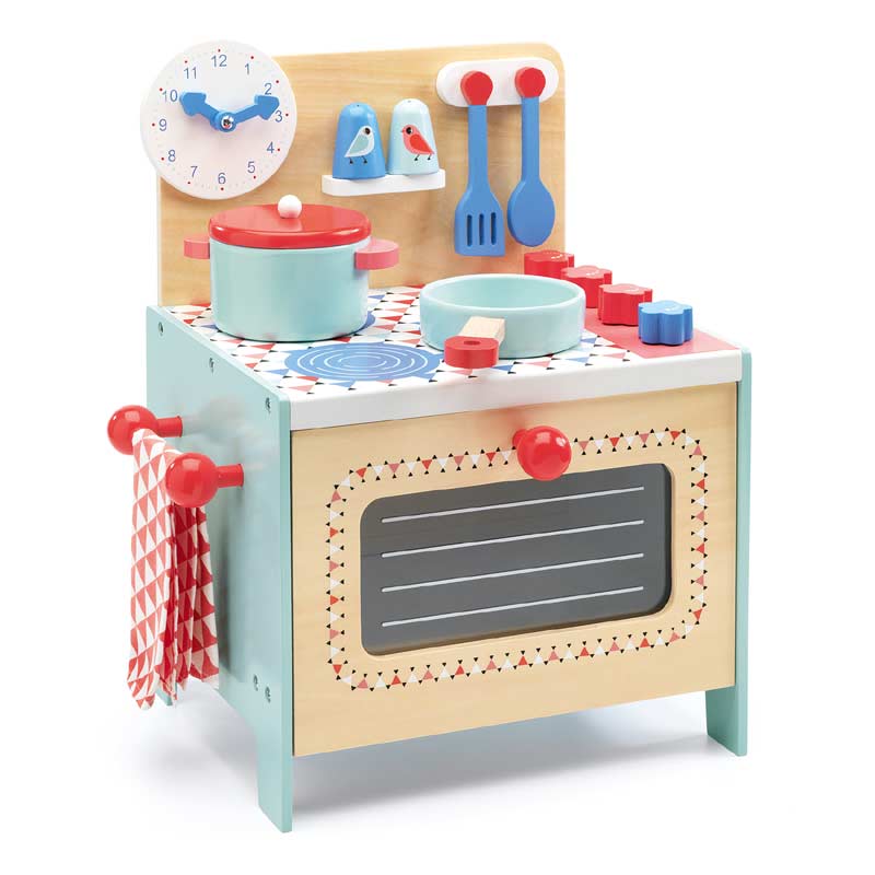 Blue Cooker Kitchen Set by Djeco