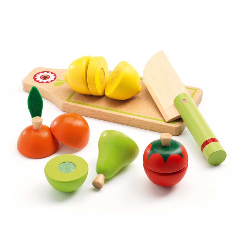 Fruit and Vegetables to Cut by Djeco