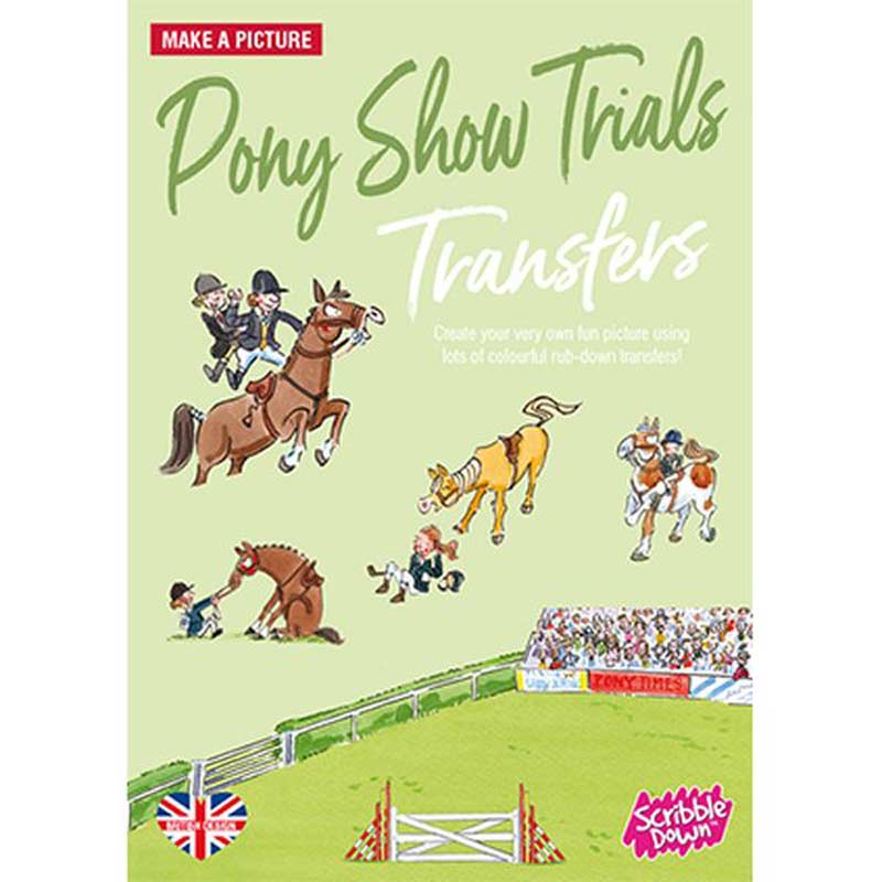 Pony Show Trials Transfers by Scribble Down