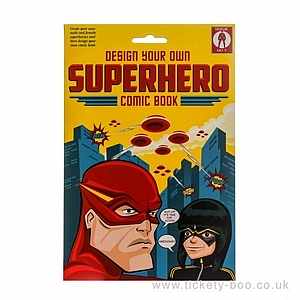 Design Your Own Superhero Comic Book by Clockwork Soldier