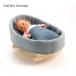 Doll's Blue Dream Rocking Cradle from Pomea by Djeco - 2