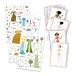 Dresses Through the Seasons Paper Dolls by Djeco - 1