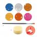 Metallic Face Paints - 6 Colours Palette by Djeco - 1