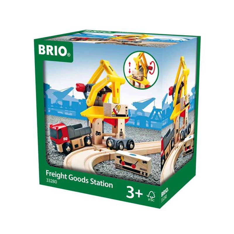 Freight Goods Station by BRIO