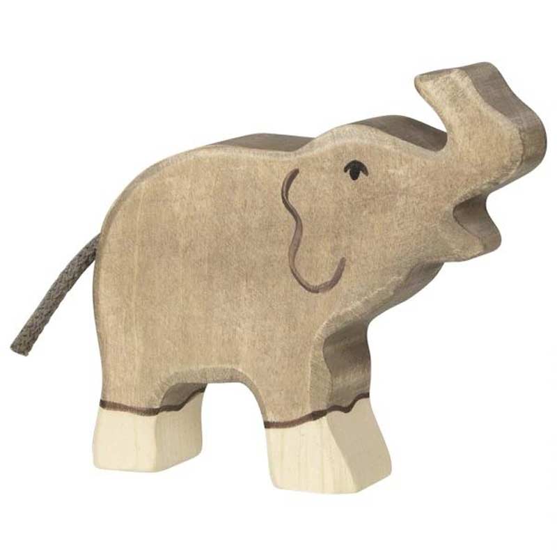 Elephant Cub by Holztiger