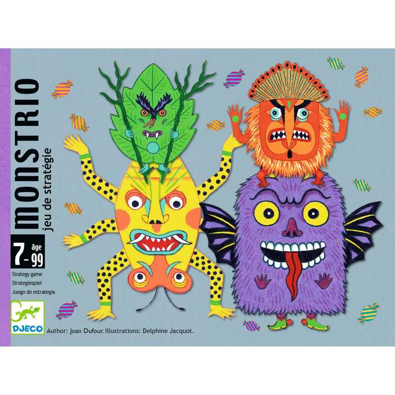 Monstrio Card Game by Djeco