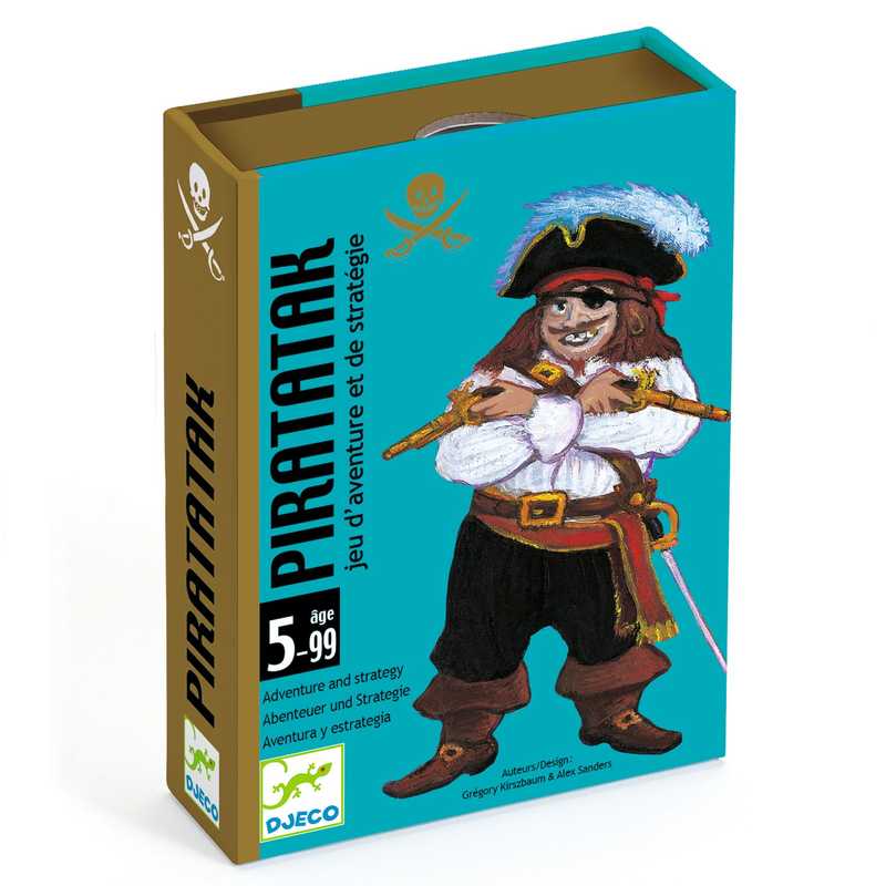 Piratatak Card Game by Djeco