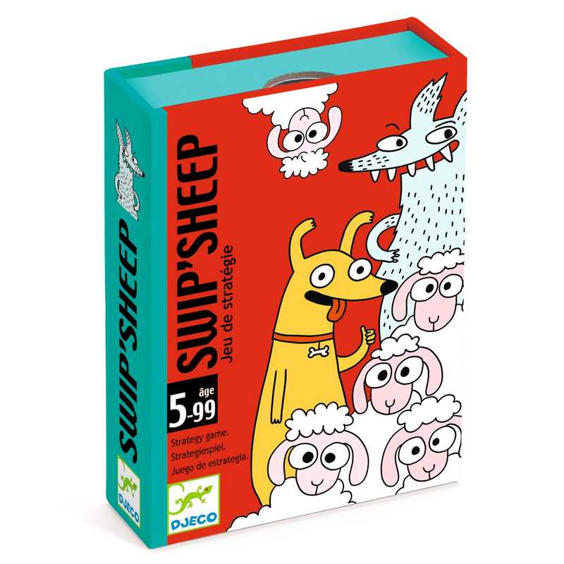 Swip'Sheep Card Game by Djeco