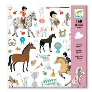 Horses Stickers by Djeco