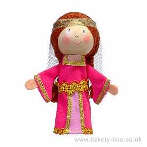 Maid Marian Finger Puppet by Fiesta Crafts