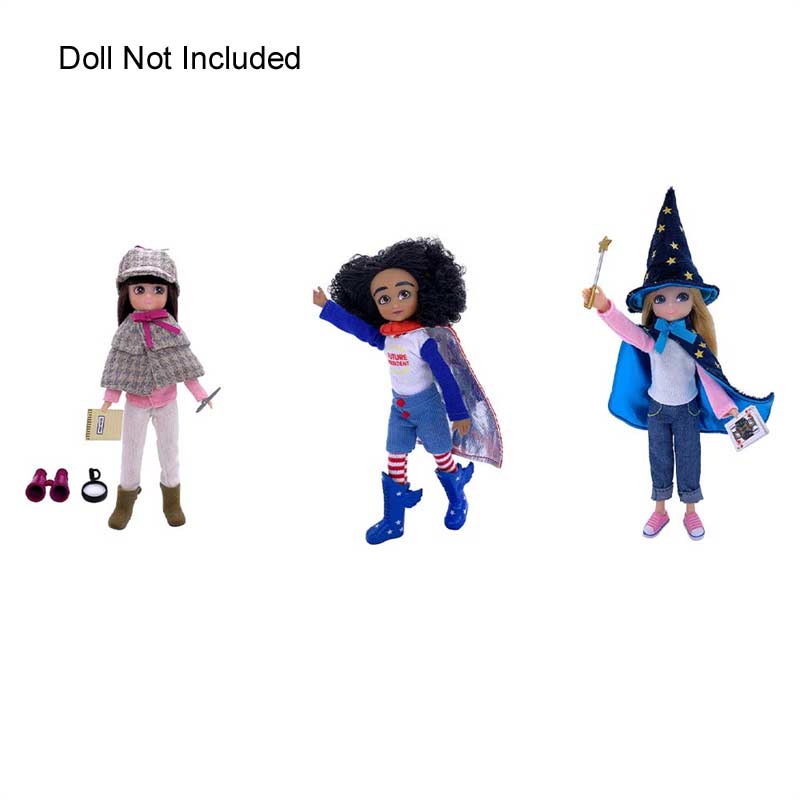 Dress Up Party Multipack of 3 Outfits by Lottie