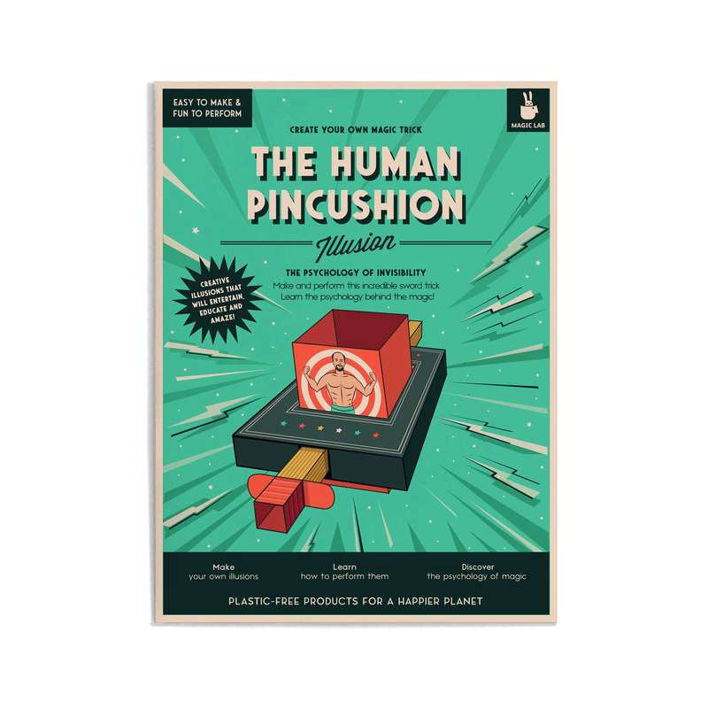 The Human Pincushion Illusion by Clockwork Soldier