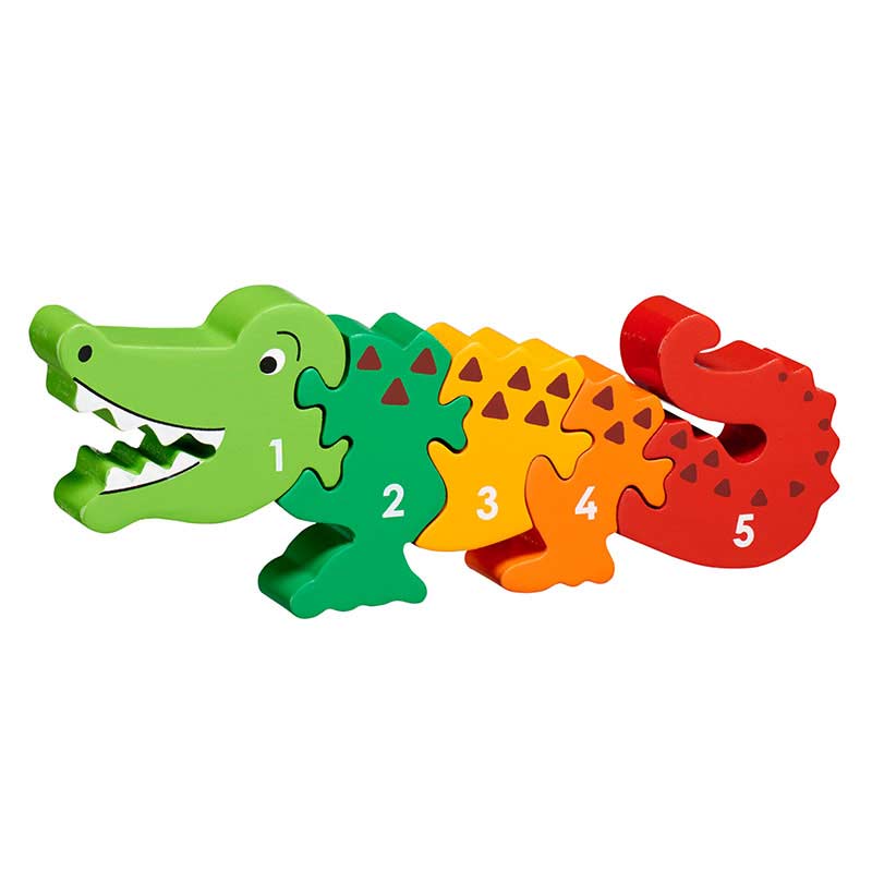 Crocodile 1-5 Jigsaw by Lanka Kade