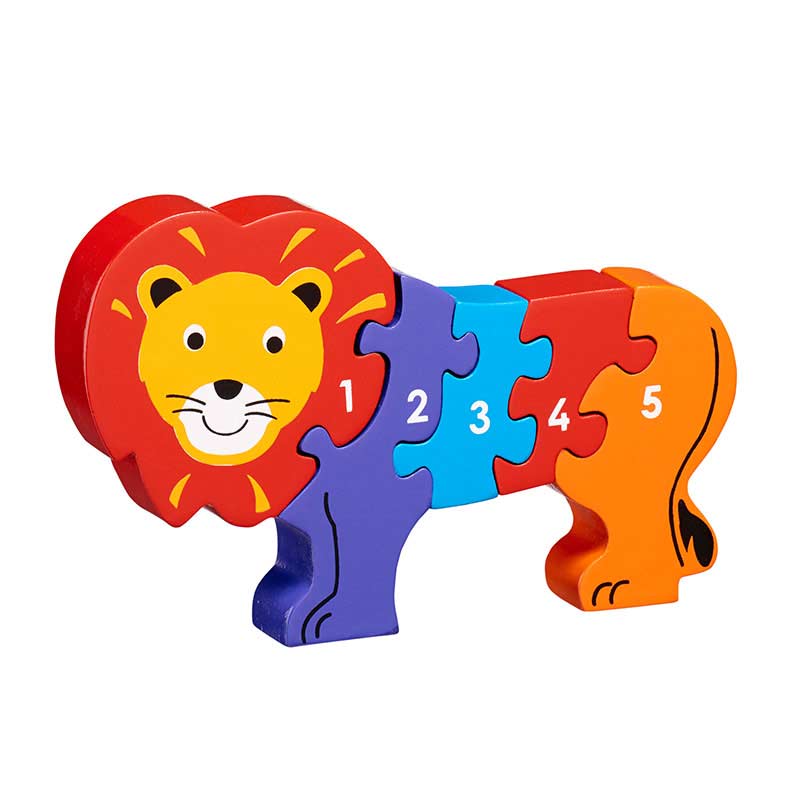Lion 1-5 Jigsaw by Lanka Kade
