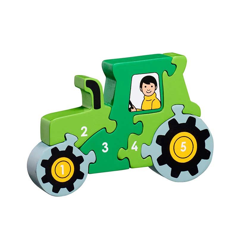 Tractor 1-5 Jigsaw by Lanka Kade