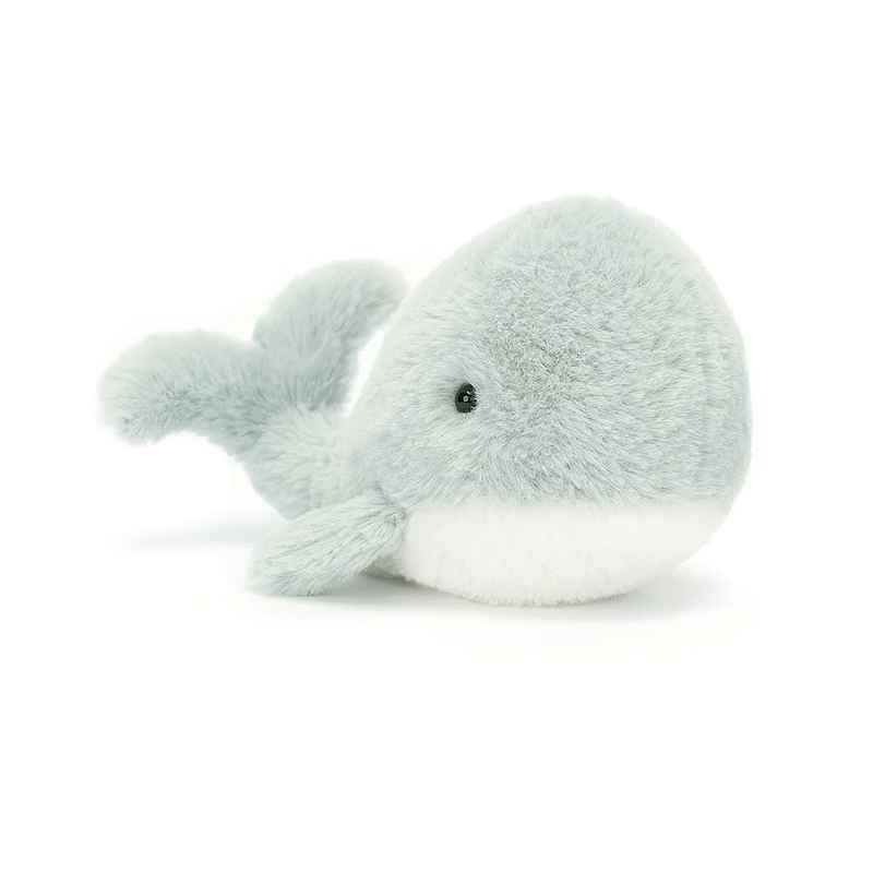 Wavelly Whale Grey by Jellycat