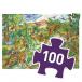 100 pcs Dinosaurs Puzzle by Djeco - 2