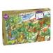 100 pcs Dinosaurs Puzzle by Djeco - 0