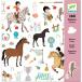 Horses Stickers by Djeco - 0